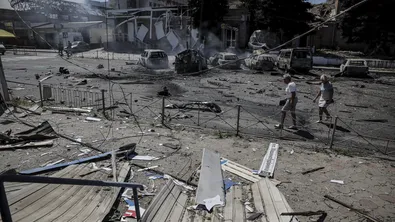 Русия с най-тежката си атака по Украйна от юли
