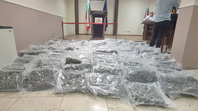Рекордно количество марихуана за над 3 млн. лв. е задържано на „Капитан Андреево“