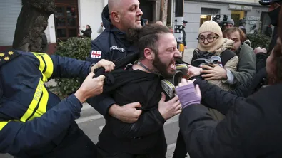 Грузинските власти арестуваха лидер на опозицията