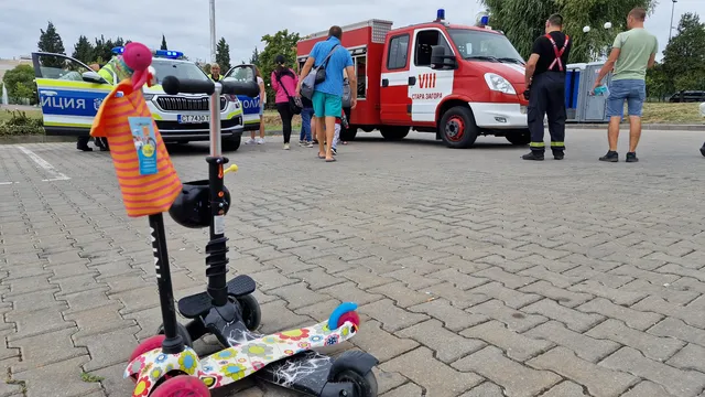 Открит урок по пътна безопасност в Стара Загора от „Ангели на пътя“