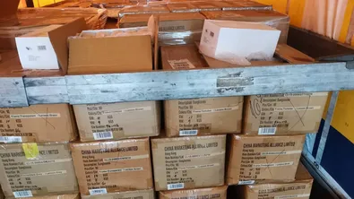Задържаха над 44 000 опаковки недекларирани хранителни добавки на „Калотина“