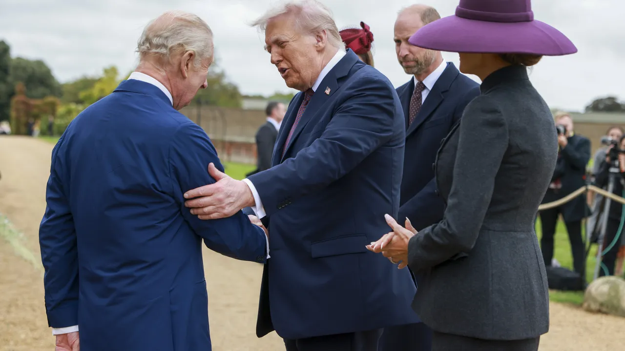 Тръмп на посещение във Великобритания: крал Чарлз го посреща в Уиндзор
