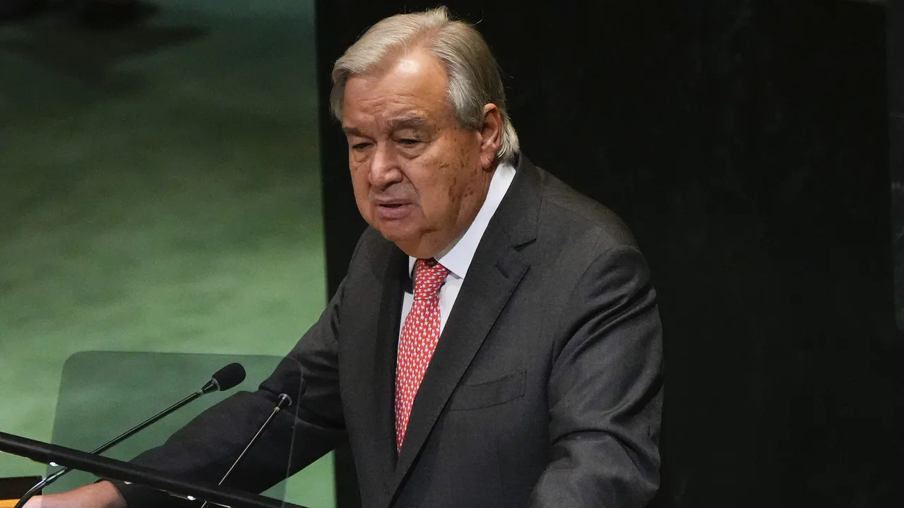 Да изберем закона пред силата, зове Антонио Гутериш