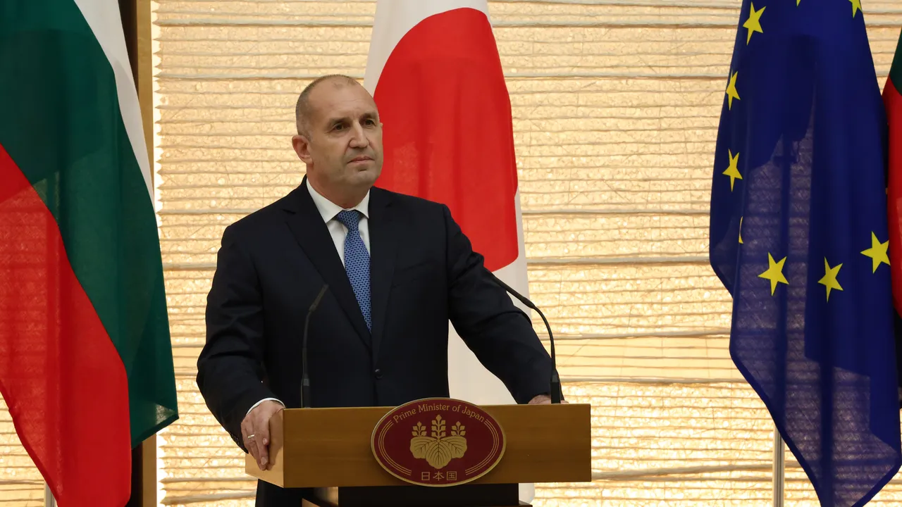 Румен Радев: Япония е приоритетен партньор и приятел