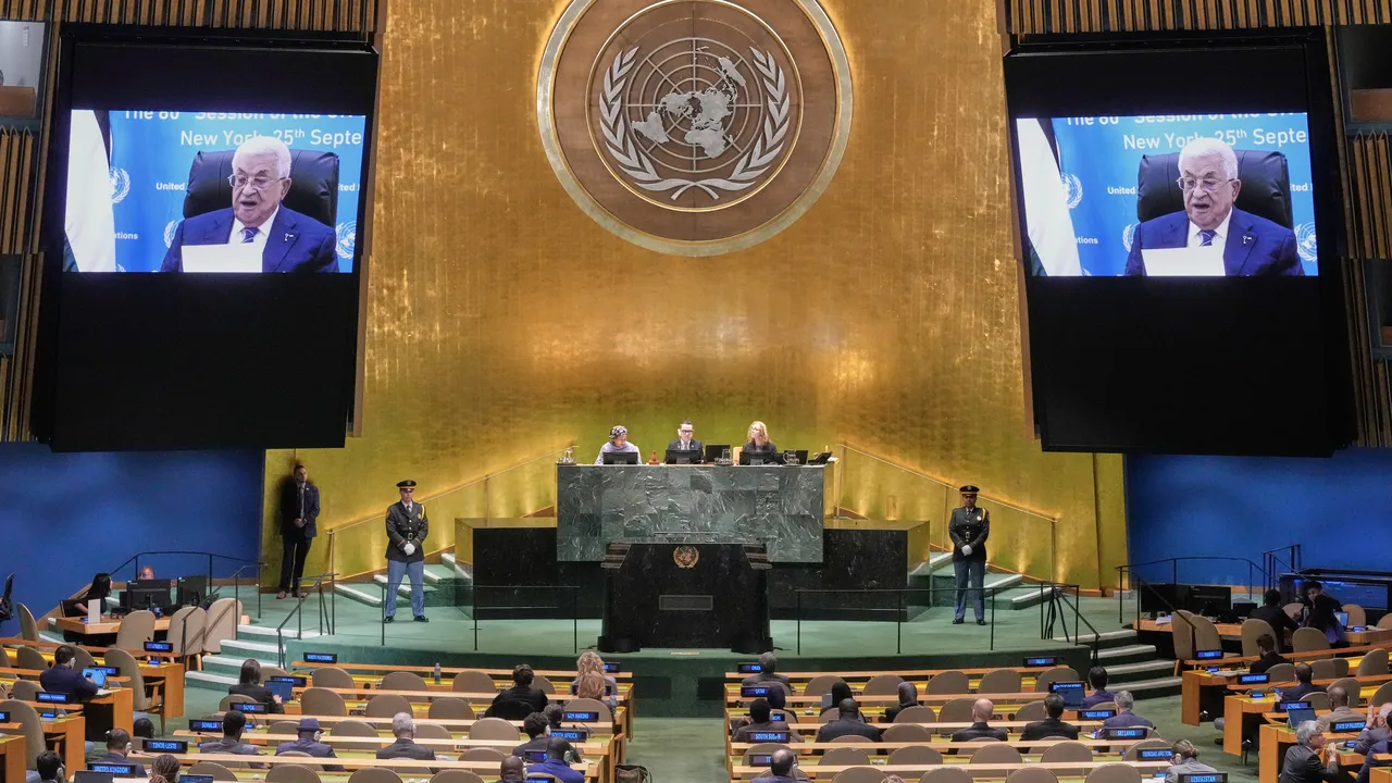 Абас благодари на държавите, признали Палестина