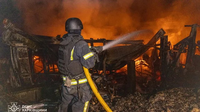 Руски дрон удари търговски център в Харков