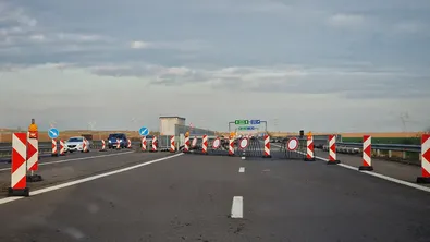 Ремонт на АМ "Тракия" край Ямбол в посока Бургас