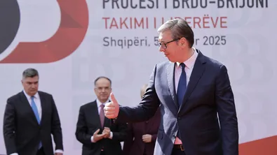 „С обиди и арогантност“: Вучич на форума в Албания