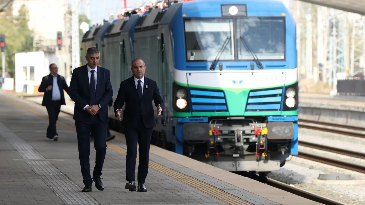 От днес три нови електрически локомотива влизат в експлоатация