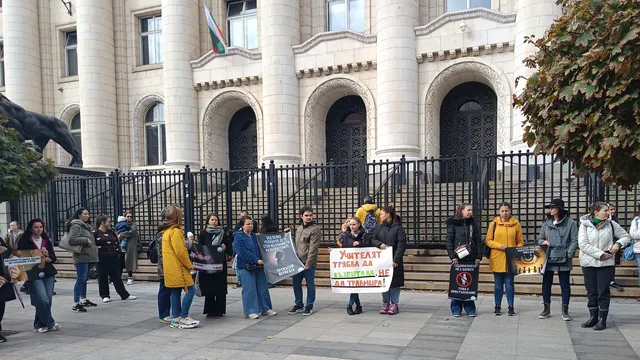 София протестира срещу насилието над деца