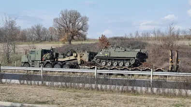 Катастрофа между "Ягуар" и военен конвой на "Ботевградско шосе"