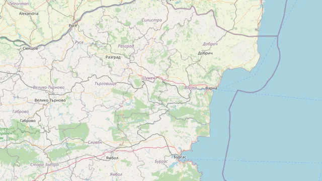 Земетресение край Варна