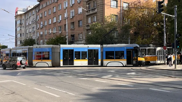 Два трамвая се сблъскаха в София