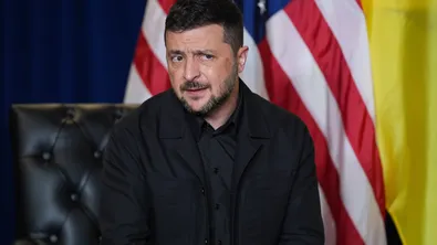 Зеленски при Тръмп в момент на ескалация на войната в Украйна