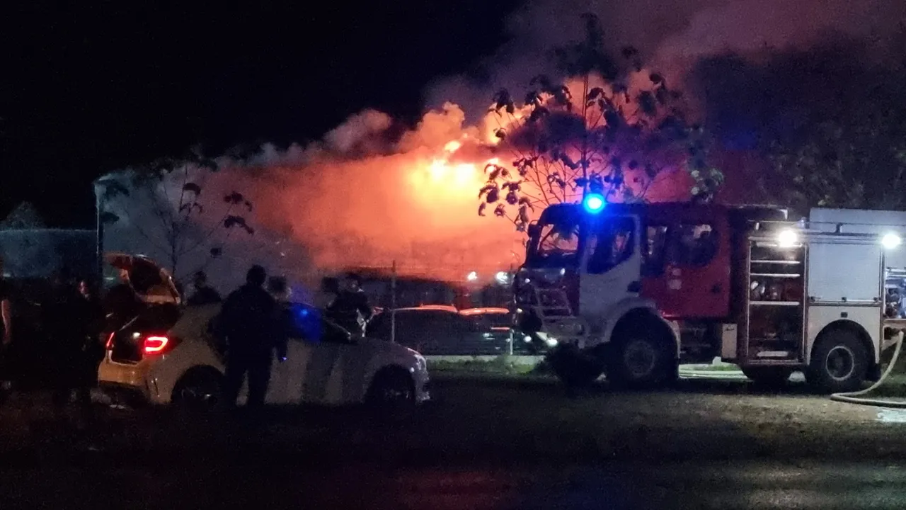 Няма замърсяване на въздуха след пожара в автоморга край Сливен