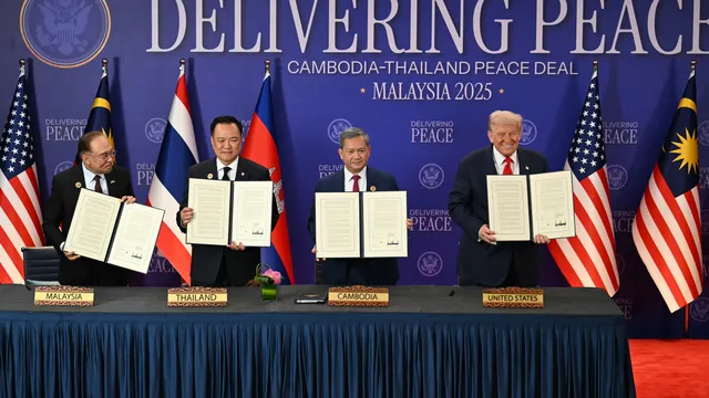 Тръмп сключи икономически споразумения с Тайланд и Камбоджа