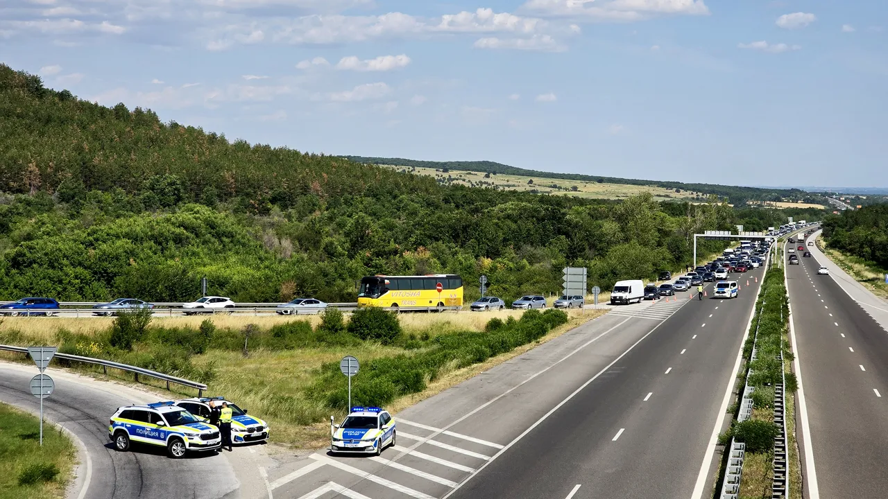 Ограничават движението на АМ „Тракия“ от 8 до 18 часа в участъка от 104-и до 105-и км