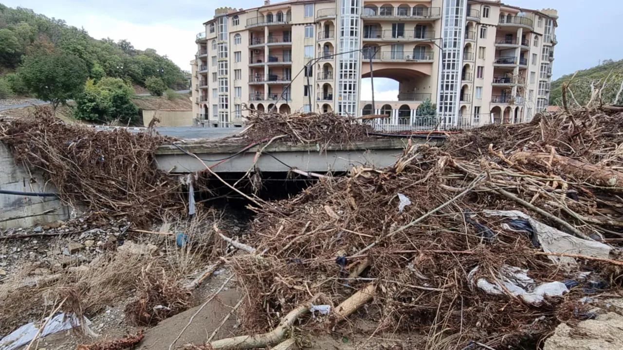 След потопа в "Елените": Къде са Арабаджиеви, пита мъж от Казахстан, докато чисти тинята