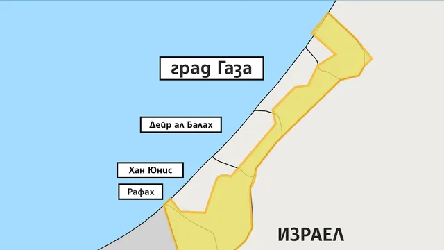 Двама палестинци са убити при обстрел на Израел в Газа