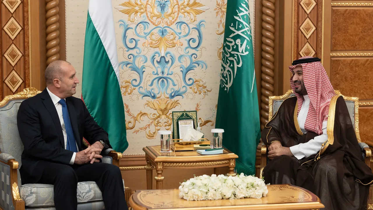 Румен Радев се срещна с Мохамед бин Салман в Рияд