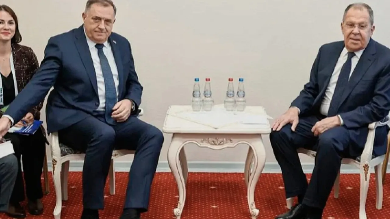 За какво разговаряха Лавров и „лидерът на босненските сърби“ Додик?