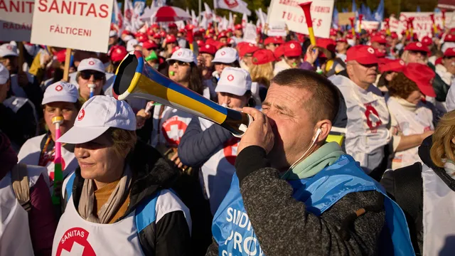 В Букурещ протестираха срещу мерките за икономии на правителството