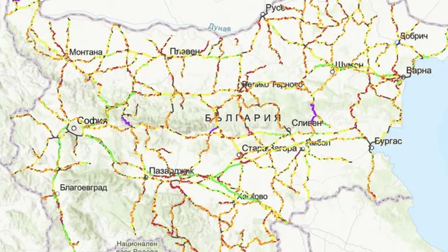 Състоянието на безопасността на пътната мрежа в България е неравномерно