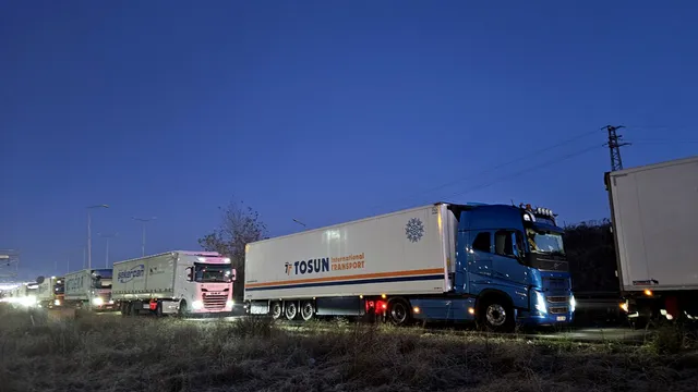 Километрова опашка от тирове на ГКПП Капъкуле между България и Турция