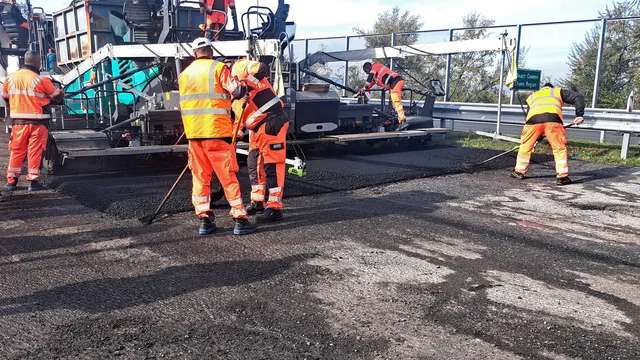 Продължава ремонтът на АМ "Тракия" край Сливен