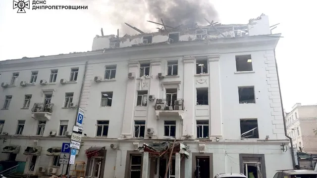 Руски дрон удари Днепър: една жертва, девет ранени