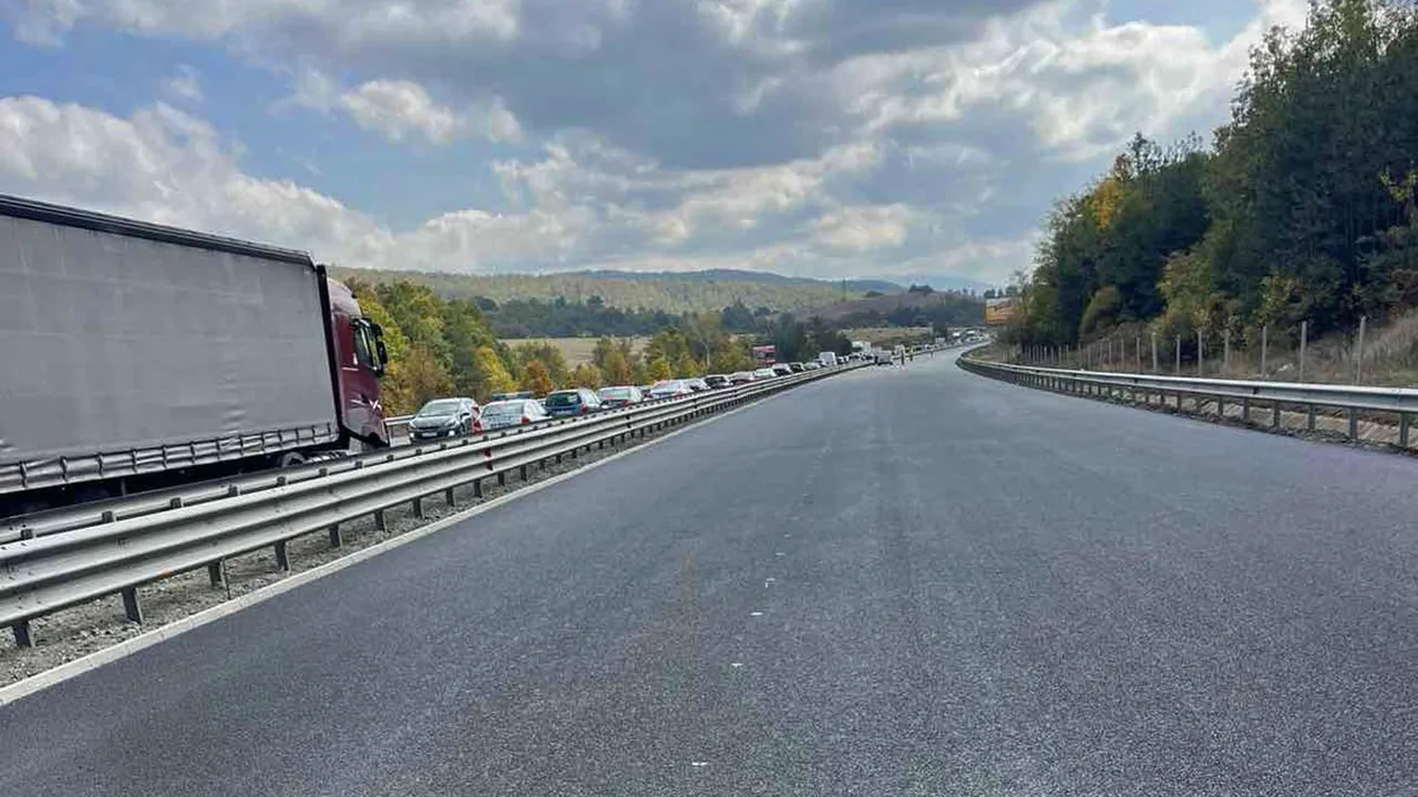 Промяна в движението по магистрала „Хемус“