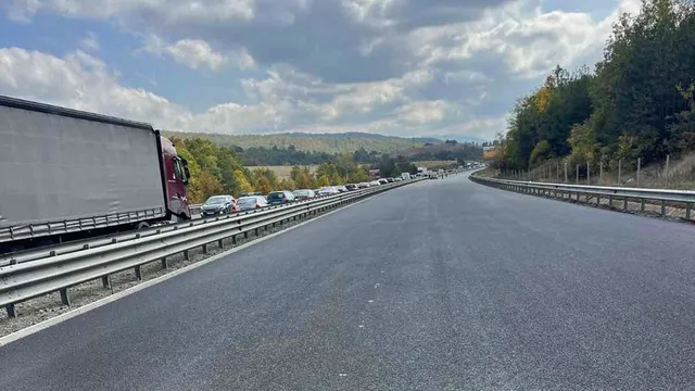 Промяна в движението по магистрала „Хемус“