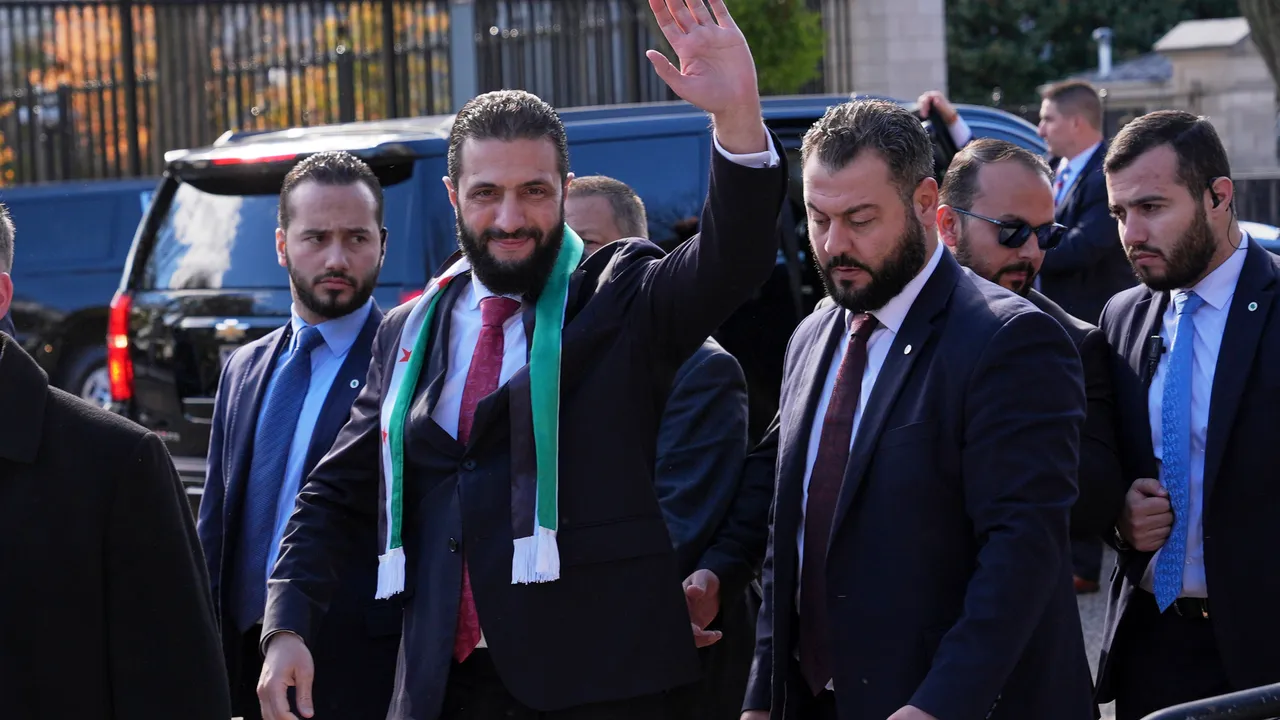 Ахмед ал Шараа пристигна в Белия дом. САЩ му отменят санкции