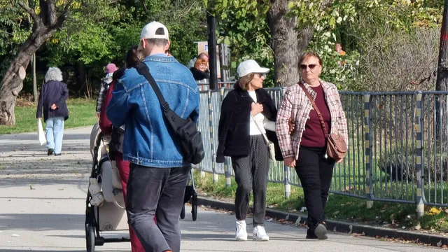 Мъглива сутрин, слънчев и тих следобед