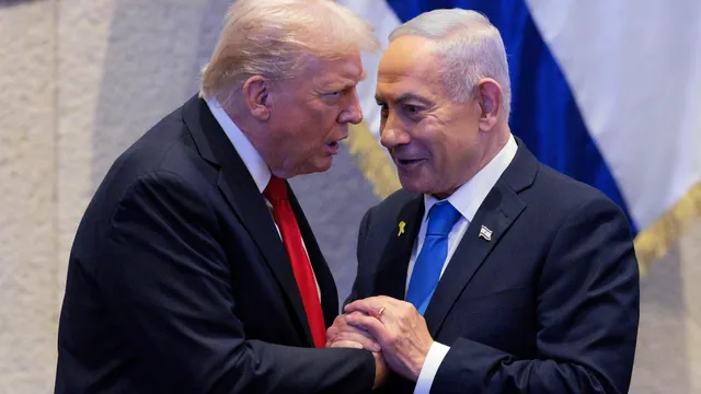 Тръмп с писмо за помилване на Нетаняху