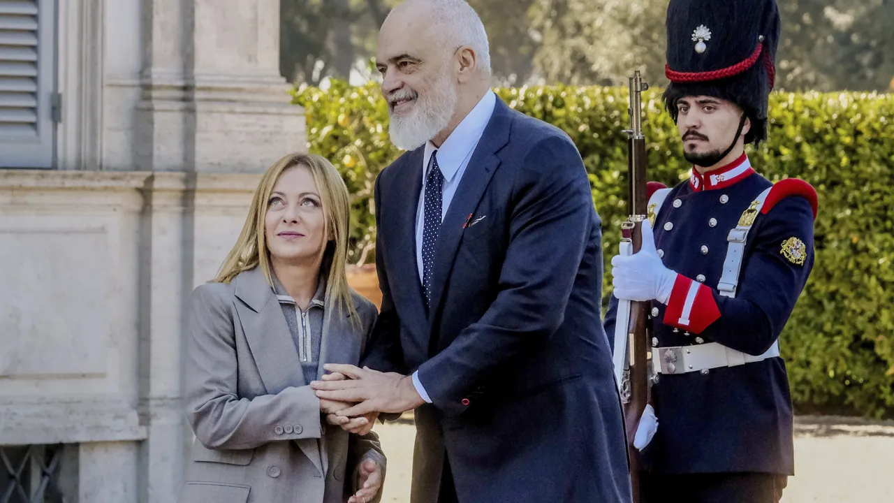 Мелони и Еди Рама ще подпишат споразумение за икономическо сътрудничество