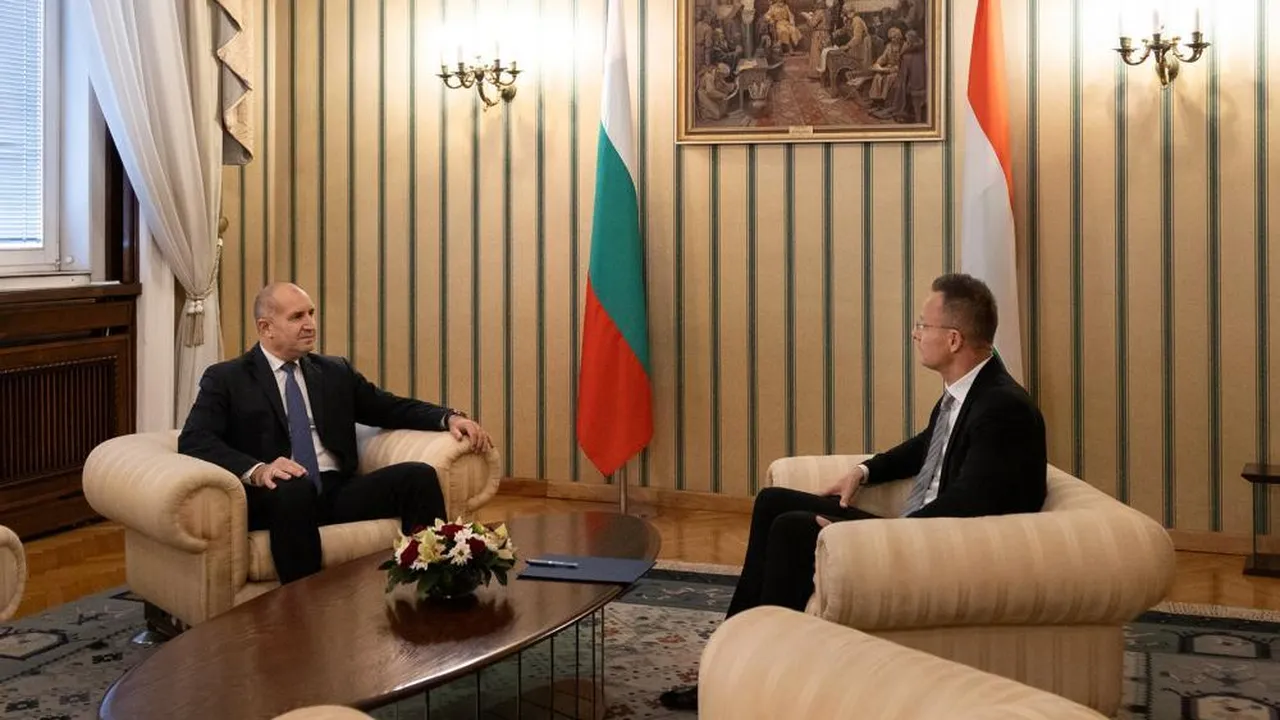 Румен Радев се срещна с външния министър на Унгария