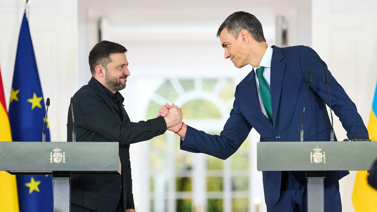 Какви споразумения подписа Зеленски в Испания?