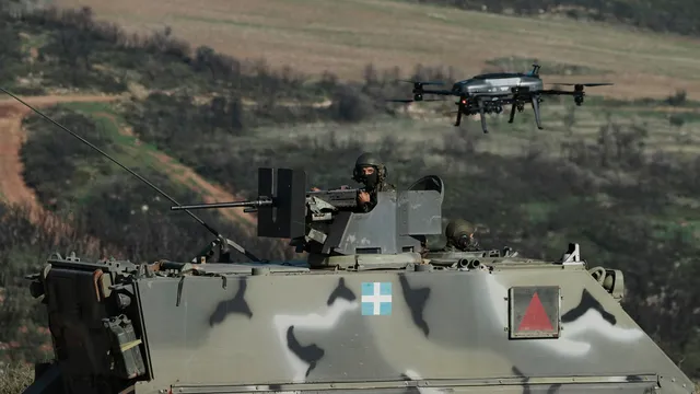 Гръцкият министър на отбраната проведе ключови срещи за отбранителни системи, роботизирани приложения и дронове в Калифорния