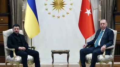 В Анкара започна срещата на Ердоган и Зеленски