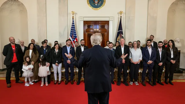 Тръмп се срещна с освободени заложници на Хамас