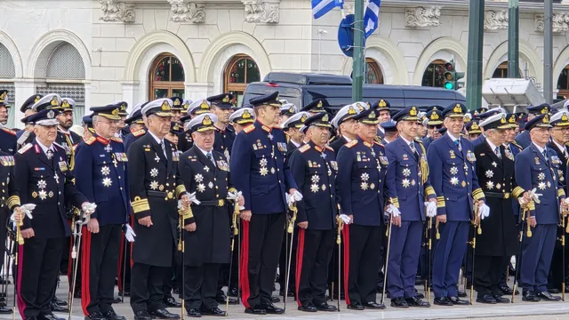 Гърция отбеляза деня на въоръжените си сили