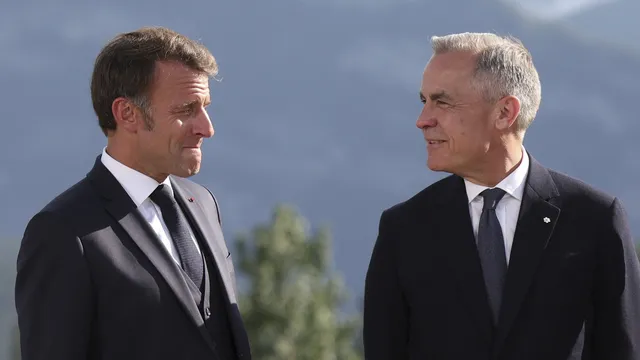 Макрон и Марк Карни обсъдиха в кулоарите на Г-20 конфликтите в Украйна и Газа