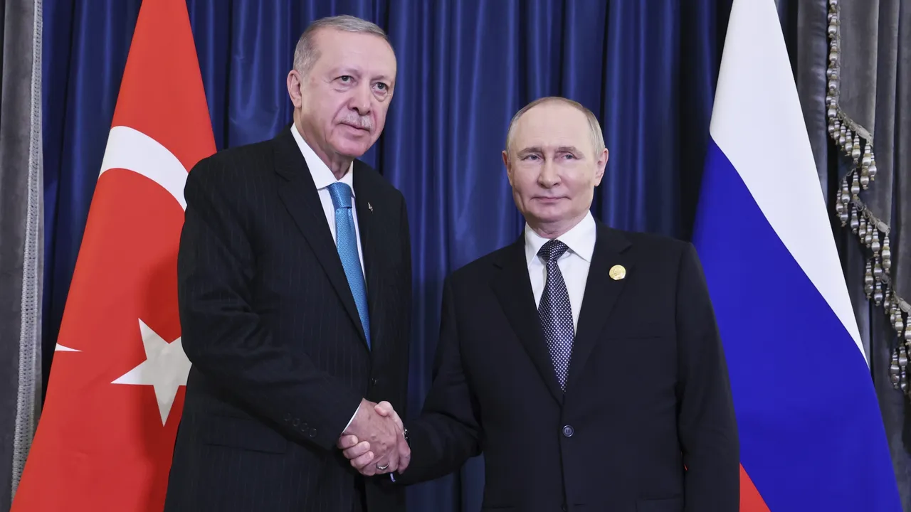 Турция е готова да бъде посредник за мир, заяви Ердоган на Путин