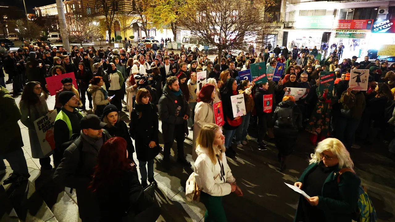 В София: Протест срещу насилието над жени