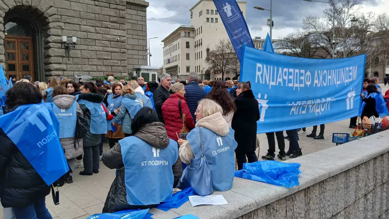 КТ „Подкрепа“ изведе земеделците на протест