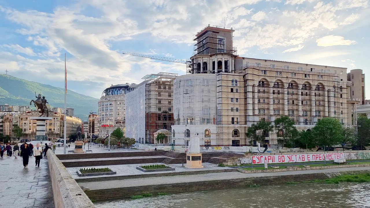 В Северна Македония е възможно преливане на реките, предупредиха хидрометеоролози
