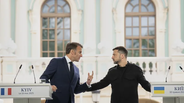 Зеленски и Макрон ще се срещнат в понеделник в Париж