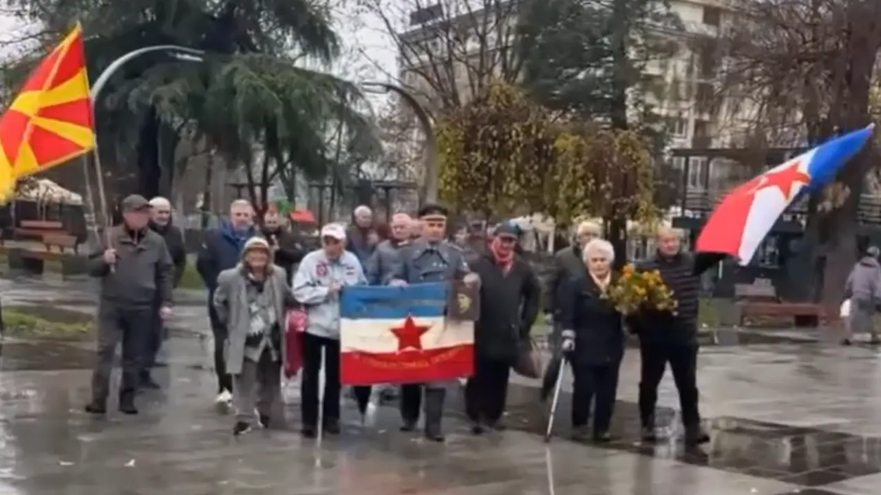 Комунизмът в РСМ не си отива: В Кочани продължават да почитат деня на Югославия (ВИДЕО)