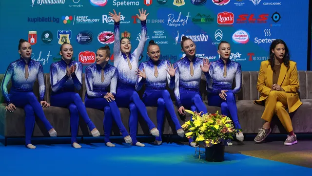 Злато за България в естетическата групова гимнастика